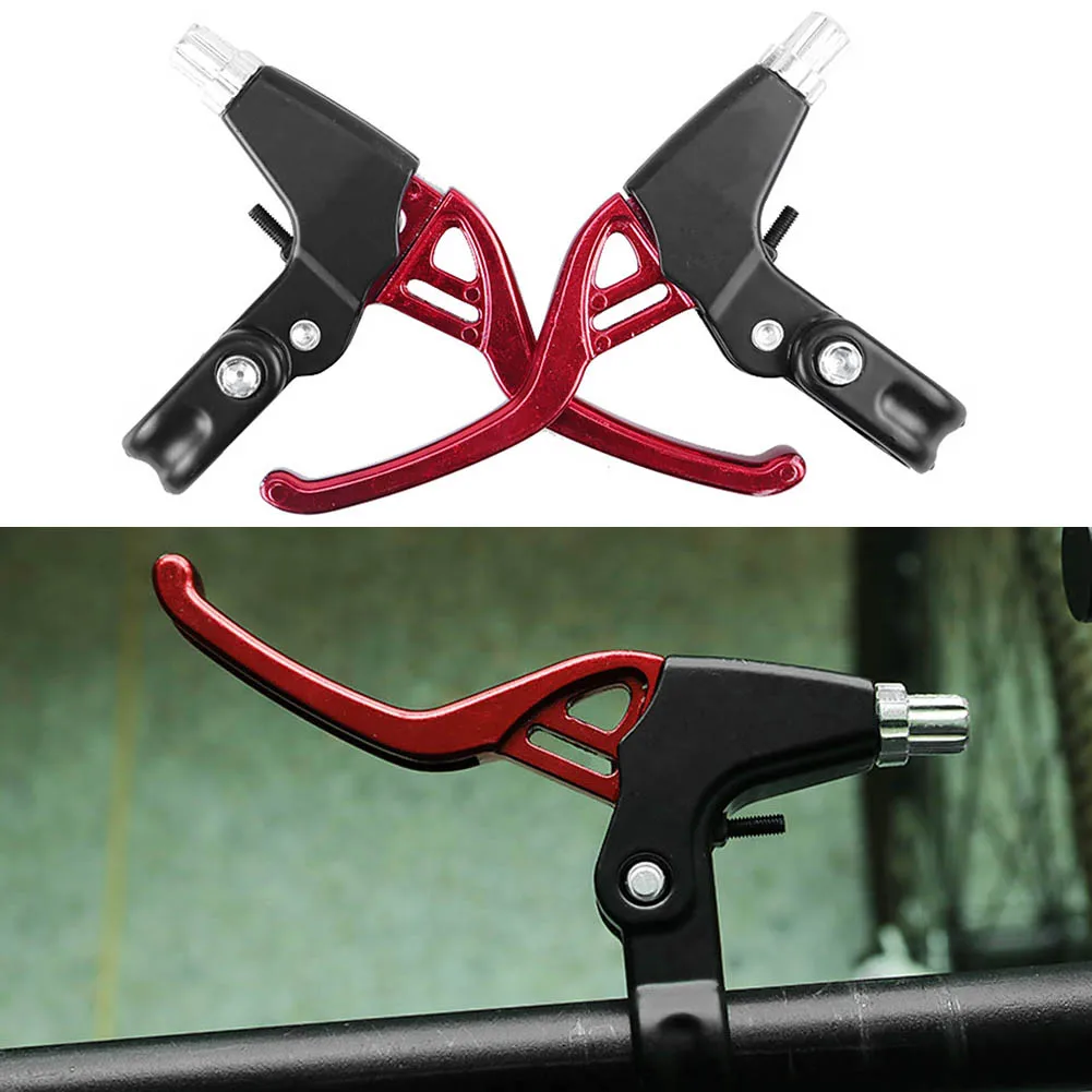 1 Pair Lightweight Mountain Bike Brake Lever For Handlebar 22mm Quality High-hardness Aluminum Alloy Bicycle Brake Lever Riding
1 Pair Lightweight Mountain Bike Brake Lever For Handlebar 22mm Quality High-hardness Aluminum Alloy Bicycle Brake Lever Riding