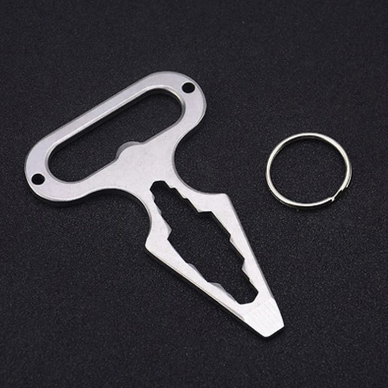 Outdoor Camping Supplies EDC Stainless Steel Self-defense Defensive Spikes Multi-purpose Tool Wrench Hot
Outdoor Camping Supplies EDC Stainless Steel Self-defense Defensive Spikes Multi-purpose Tool Wrench Hot