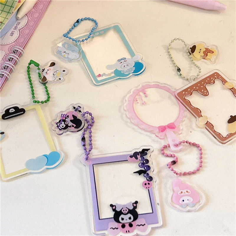 Kawaii Kuromi Cinnamoroll My Melody Keychain Anime Sanrios Purin Diy Stickers Pendant Student Bag Charm Key Ring Decoration Gift
Kawaii Kuromi Cinnamoroll My Melody Keychain Anime Sanrios Purin Diy Stickers Pendant Student Bag Charm Key Ring Decoration Gift