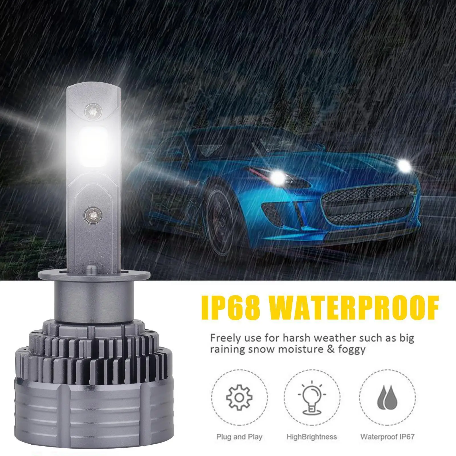 Carshark Turbo H7 Led Bulb Canbus 30000lm High Power Headlight H1 H11 H4 Fog Super H9 Lamps 75w H8 Spot Light Bulb Car Brig P7h7
Carshark Turbo H7 Led Bulb Canbus 30000lm High Power Headlight H1 H11 H4 Fog Super H9 Lamps 75w H8 Spot Light Bulb Car Brig P7h7