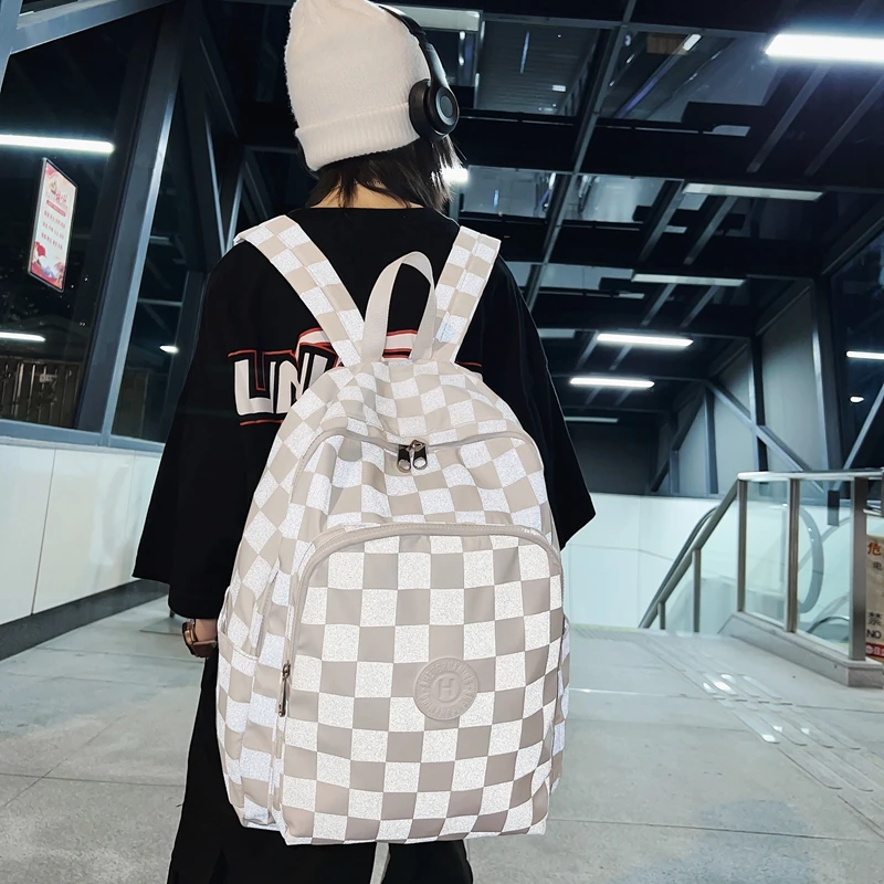 Fashion Couple Backpack Large Capacity Laptop Backpack Student Schoolbag Travel Backpack For Teenager Women's Backpack
Fashion Couple Backpack Large Capacity Laptop Backpack Student Schoolbag Travel Backpack For Teenager Women's Backpack
