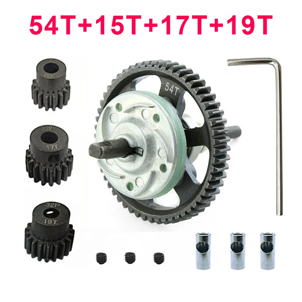 Metal 6878 Differential Gear Complete Slipper Clutch 50T 52T 53T 54T For TRX Slash 4X4 / Stampede Rustle 4X4 1:10 RC Car
Metal 6878 Differential Gear Complete Slipper Clutch 50T 52T 53T 54T For TRX Slash 4X4 / Stampede Rustle 4X4 1:10 RC Car