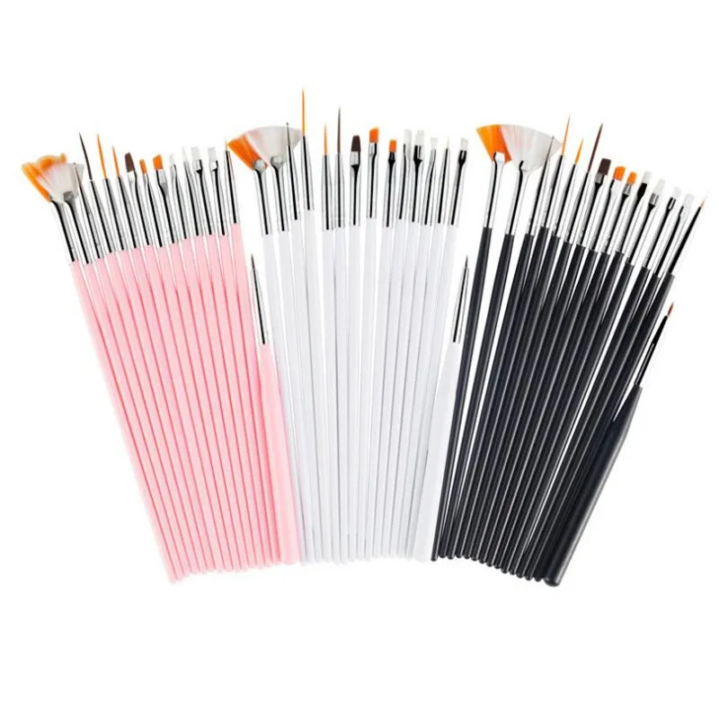 15Pc 15 Sizes Professional Nail Gel Brushes Acrylic Brush Nail Art tool Pens Wooden Handle Dotting Drawing Paint Brush Set
15Pc 15 Sizes Professional Nail Gel Brushes Acrylic Brush Nail Art tool Pens Wooden Handle Dotting Drawing Paint Brush Set
