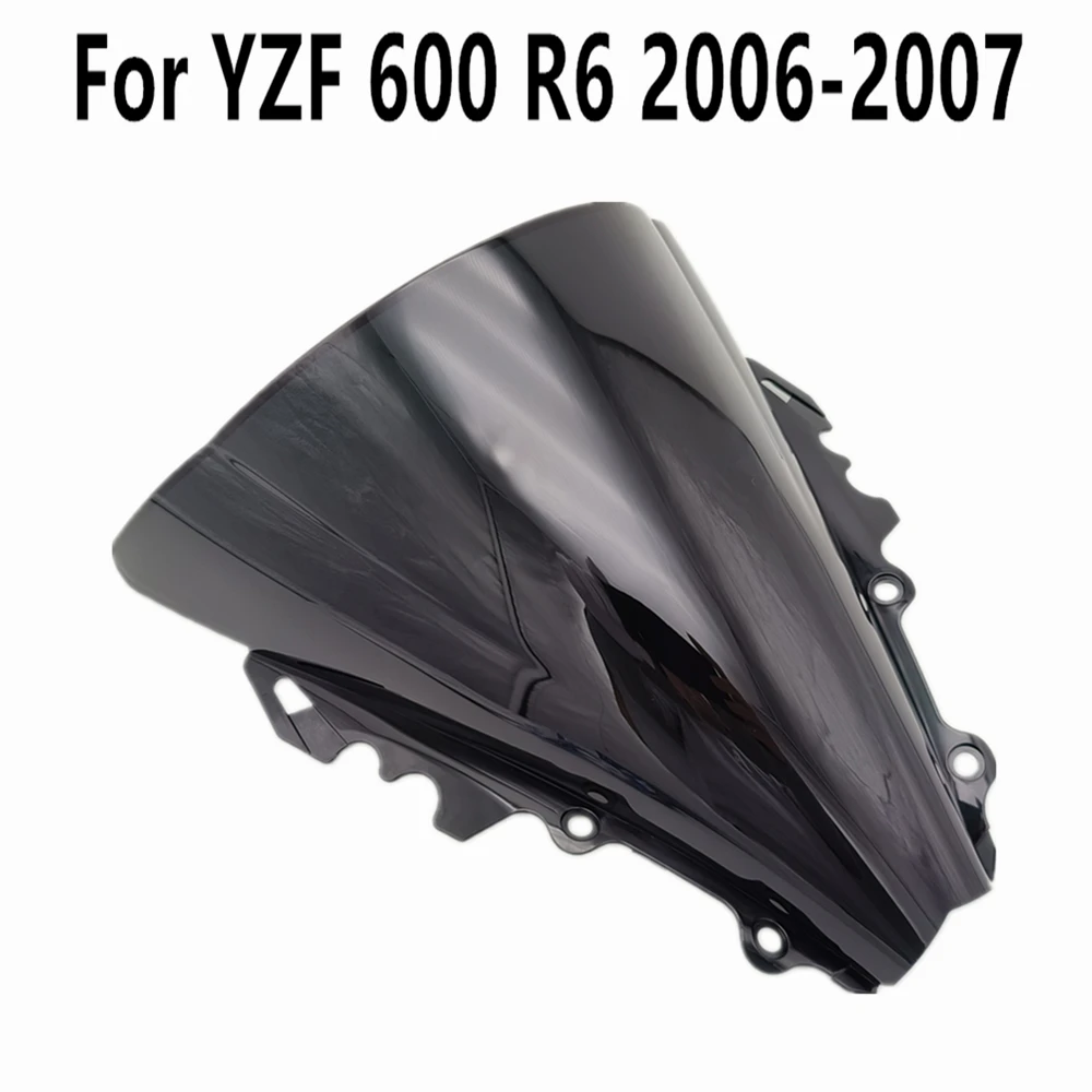 Windshield Convention Fit YZF 600 Wind Deflectore Black Clear Windscreen For Yamaha R6 2006-2007 High Quality
Windshield Convention Fit YZF 600 Wind Deflectore Black Clear Windscreen For Yamaha R6 2006-2007 High Quality
