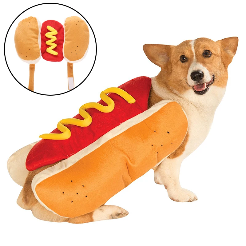 Pet Dress Up Costume Hot Dog Shaped Dachshund Sausage Adjustable Clothes Funny Warmer For Puppy Dog Cat Dress Up Supplies
Pet Dress Up Costume Hot Dog Shaped Dachshund Sausage Adjustable Clothes Funny Warmer For Puppy Dog Cat Dress Up Supplies
