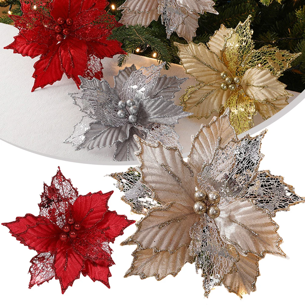 Christmas Fake Flower Christmas Tree Decor Hanging Flower Wreath Christmas Simulated Decorative Flower Party Yard Festival Decor
Christmas Fake Flower Christmas Tree Decor Hanging Flower Wreath Christmas Simulated Decorative Flower Party Yard Festival Decor