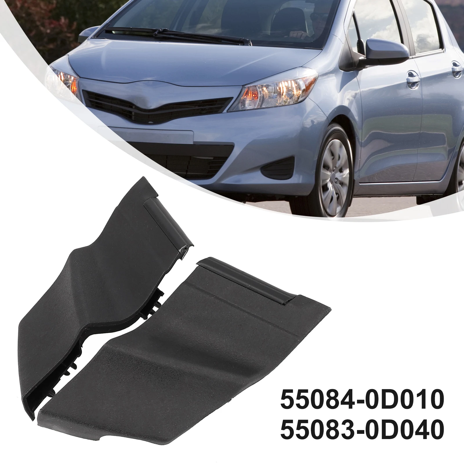 Replace Windshield Wiper Side Cowl Trim for Toyota For Yaris 4Door 2006 2010 Part Number 55084 0D010 55083 0D040
Replace Windshield Wiper Side Cowl Trim for Toyota For Yaris 4Door 2006 2010 Part Number 55084 0D010 55083 0D040