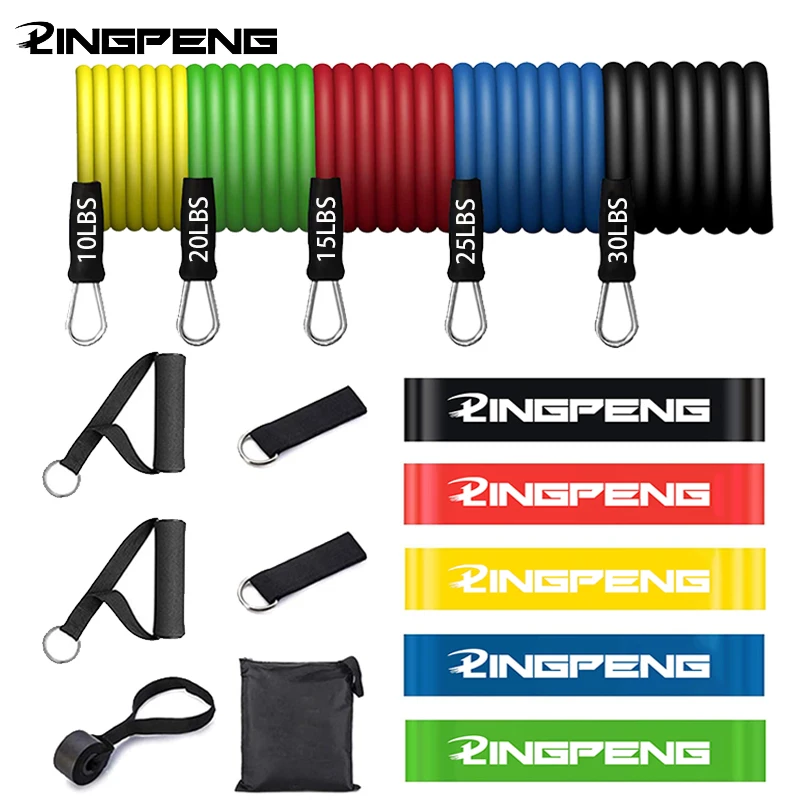 Resistance Band Pull Rope Sports Suit Rubber Tube Belt Stretch Training Yoga Fitness Exercise Resistance Fitness Equipment
Resistance Band Pull Rope Sports Suit Rubber Tube Belt Stretch Training Yoga Fitness Exercise Resistance Fitness Equipment