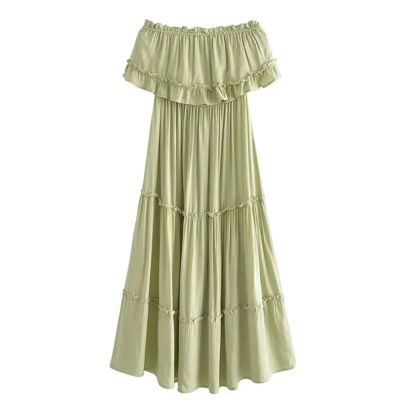 Винтажное женское платье Nlzgmsj ZBZA 2022, женское платье с открытыми плечами, коротким рукавом, высокой талией и оборками, женское платье 202202
Винтажное женское платье Nlzgmsj ZBZA 2022, женское платье с открытыми плечами, коротким рукавом, высокой талией и оборками, женское платье 202202