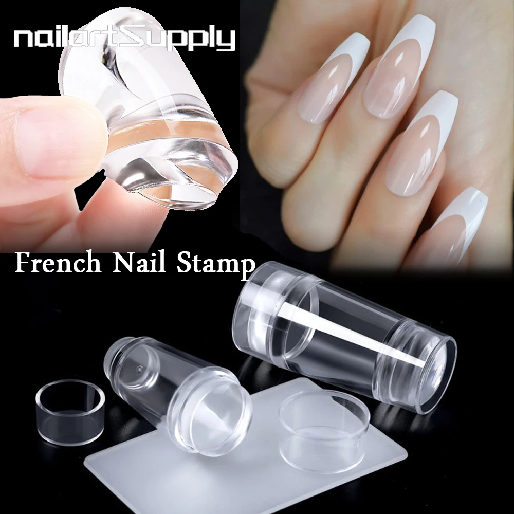 French Natural Nail Stamp Jelly Nails Art Stamper 1.18*0.98 Inch Silicone Print Transfer DIY Stamping Double head +Template 2021
French Natural Nail Stamp Jelly Nails Art Stamper 1.18*0.98 Inch Silicone Print Transfer DIY Stamping Double head +Template 2021