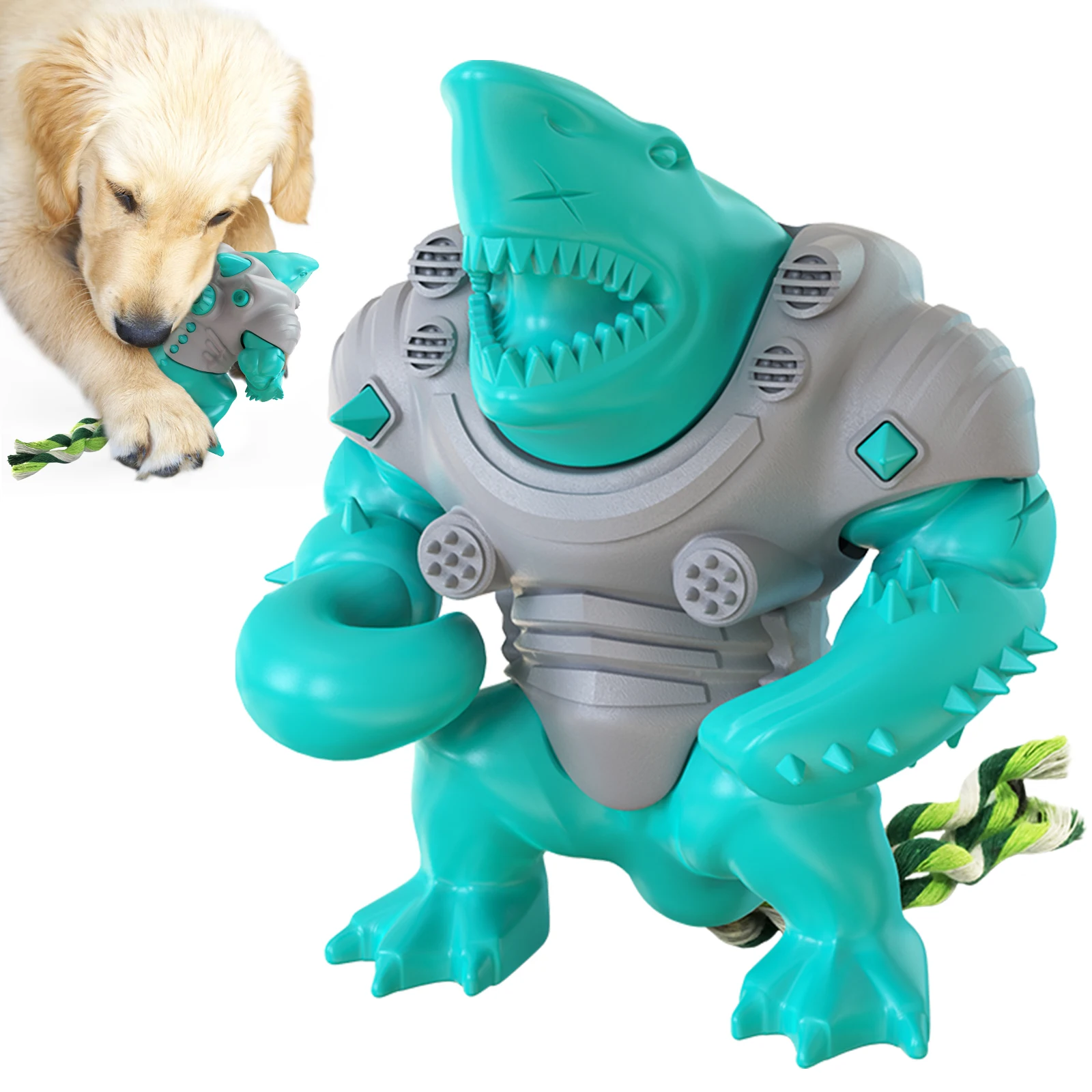 Dog Chew Toys for Aggressive Chewers Large Medium Breed Dog Teeth Grinding Toys Indestructible Dog Toys Relieve for Dogs Anxiet
Dog Chew Toys for Aggressive Chewers Large Medium Breed Dog Teeth Grinding Toys Indestructible Dog Toys Relieve for Dogs Anxiet
