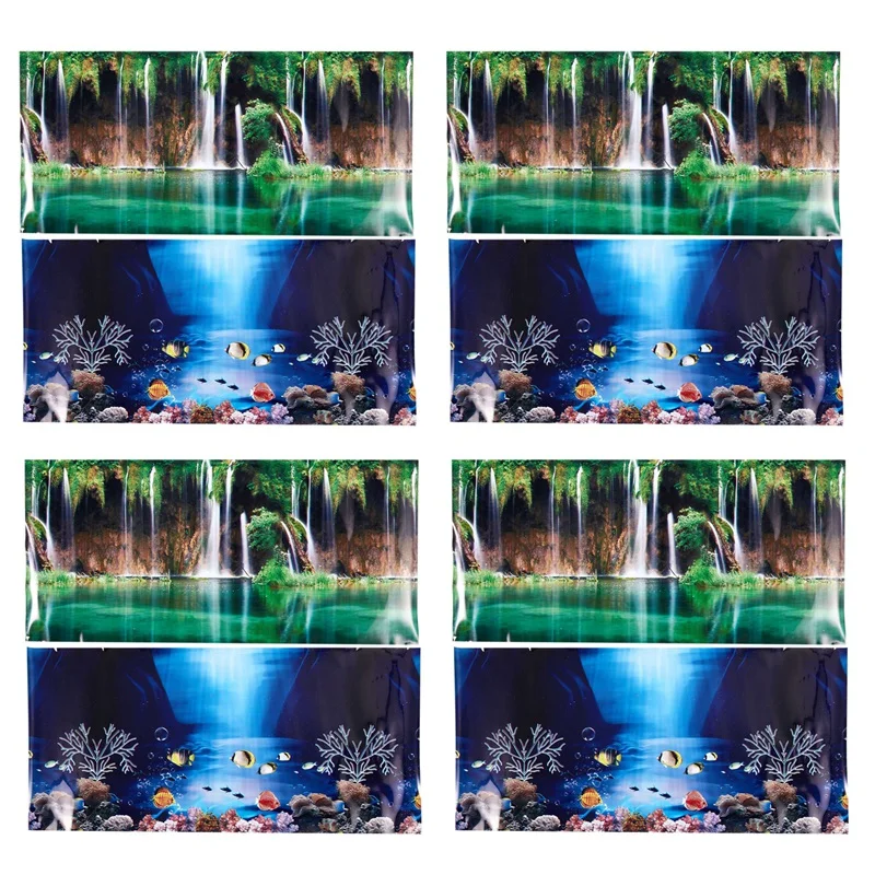 4X Blue Fresh Sea Background Aquarium Ocean Landscape Poster Fish Tank Background
4X Blue Fresh Sea Background Aquarium Ocean Landscape Poster Fish Tank Background