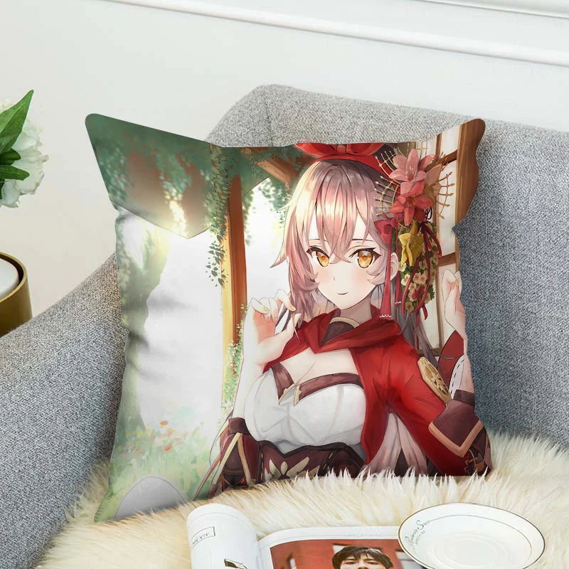 Genshin Impact Luxury Pillow Cover Car Sofa 45x45 Cushions Covers For Bed Pillows Pillowcase Short Plush Cushion Decorative Body
Genshin Impact Luxury Pillow Cover Car Sofa 45x45 Cushions Covers For Bed Pillows Pillowcase Short Plush Cushion Decorative Body