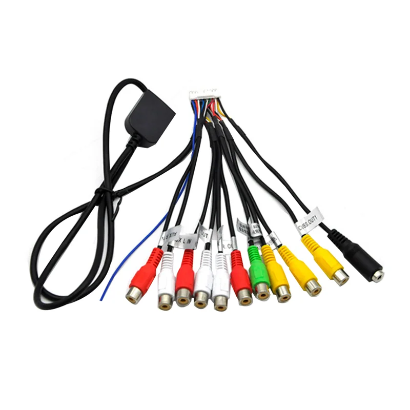 Car Stereo Radio RCA Output Cable Wire Aux-in Adapter Subwoofer/Amplifier 3.5mm Female 20Pins Harness Head Unit Carplay
Car Stereo Radio RCA Output Cable Wire Aux-in Adapter Subwoofer/Amplifier 3.5mm Female 20Pins Harness Head Unit Carplay