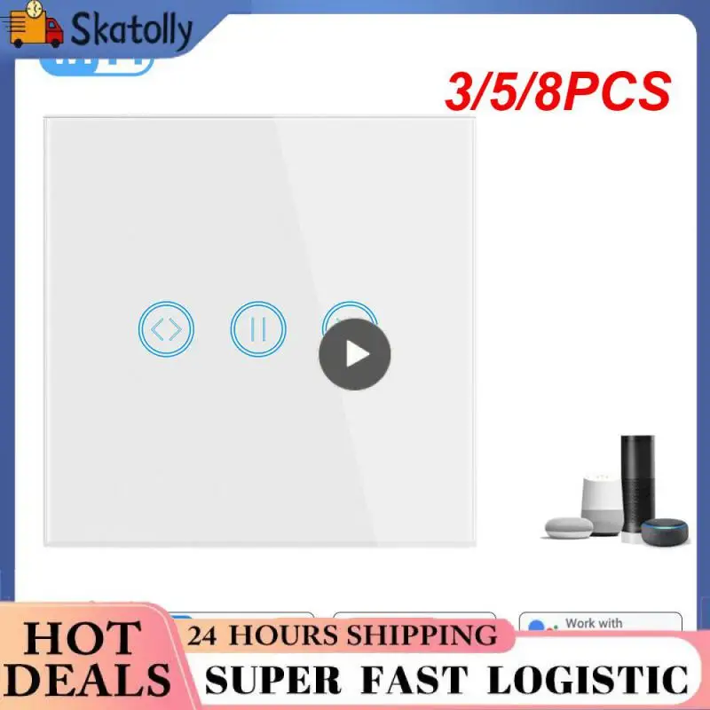 3/5/8PCS Works With Alexa Google Home Smart Curtain Switch Voice Control Blind Switch Mini Module Smart Home Diy
3/5/8PCS Works With Alexa Google Home Smart Curtain Switch Voice Control Blind Switch Mini Module Smart Home Diy