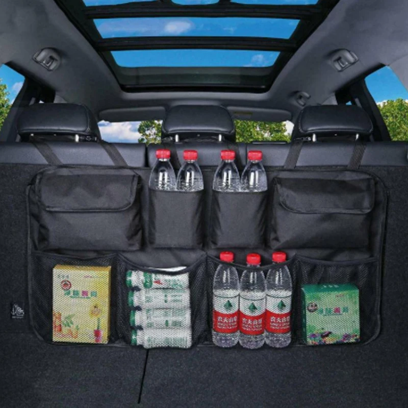 Car Trunk Organizer Backseat Multi Pocket Auto Travel Hanging Storage tidying Tool Bag Oxford Cloth for Universal Automobile SUV
Car Trunk Organizer Backseat Multi Pocket Auto Travel Hanging Storage tidying Tool Bag Oxford Cloth for Universal Automobile SUV