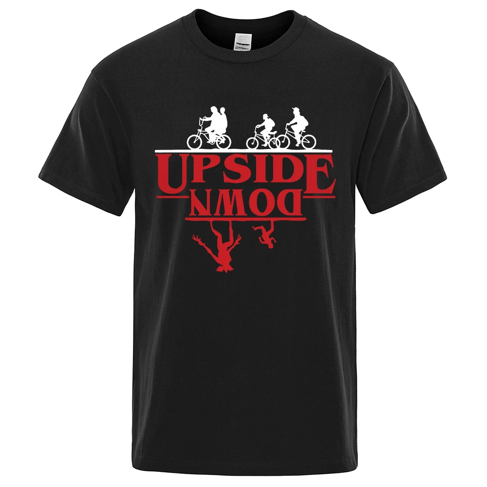Stranger Things Printed Men's T-shirt Casual Summer T Shirts Upside Down Pattern Trendy Short Sleeve Shirt Loose StreetWear Tops
Stranger Things Printed Men's T-shirt Casual Summer T Shirts Upside Down Pattern Trendy Short Sleeve Shirt Loose StreetWear Tops