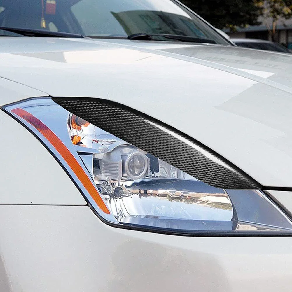 1 Pair Car Headlight Eyebrows Eyelids Cover Trim For Nissan 350Z 2003-2009 Black Real Carbon Fiber Headlamp Eyebrow
1 Pair Car Headlight Eyebrows Eyelids Cover Trim For Nissan 350Z 2003-2009 Black Real Carbon Fiber Headlamp Eyebrow