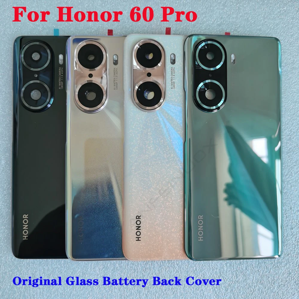 Original Tempered Glass Back Battery Cover Door Housing + Flash cover + camera lens For Honor 60 Pro Service Spare Parts
Original Tempered Glass Back Battery Cover Door Housing + Flash cover + camera lens For Honor 60 Pro Service Spare Parts