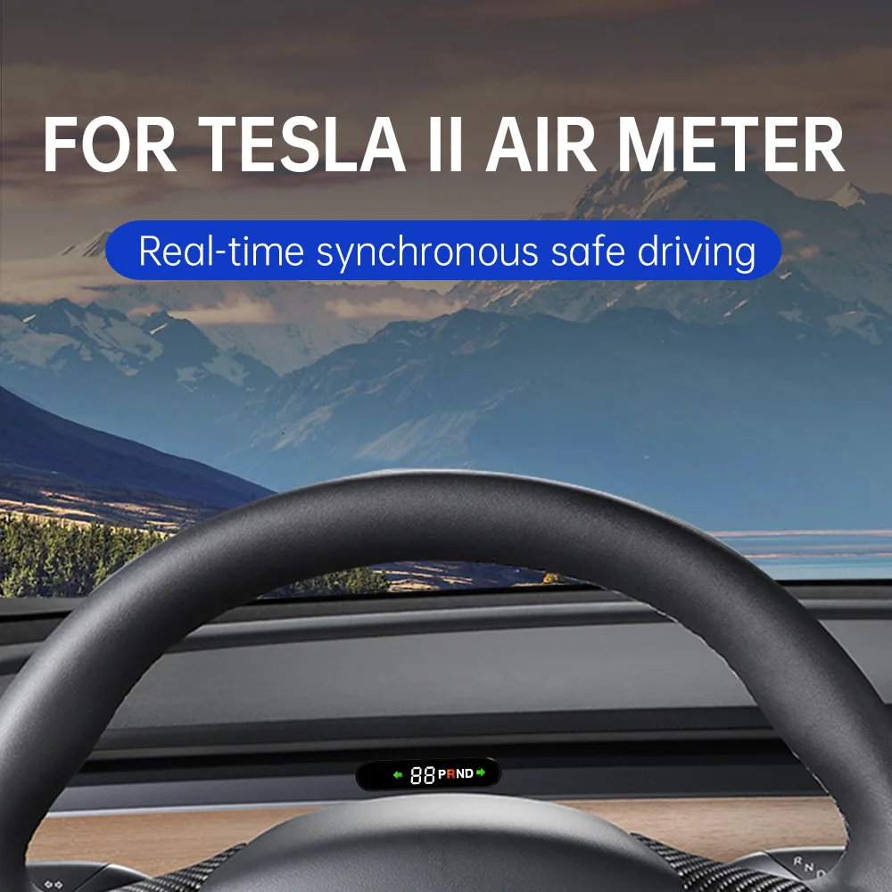 Car HUD Head Up Display Smart Gauge Speed Gear Position Turning Light Head-up Display Speedometer for Tesla Model 3 Model Y
Car HUD Head Up Display Smart Gauge Speed Gear Position Turning Light Head-up Display Speedometer for Tesla Model 3 Model Y