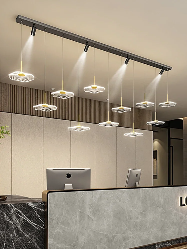Dining Room Chandelier Modern Minimalist Creative New Chinese Lotus Leaf Office Front Desk Bar Dining Table Tea Room Bar
Dining Room Chandelier Modern Minimalist Creative New Chinese Lotus Leaf Office Front Desk Bar Dining Table Tea Room Bar