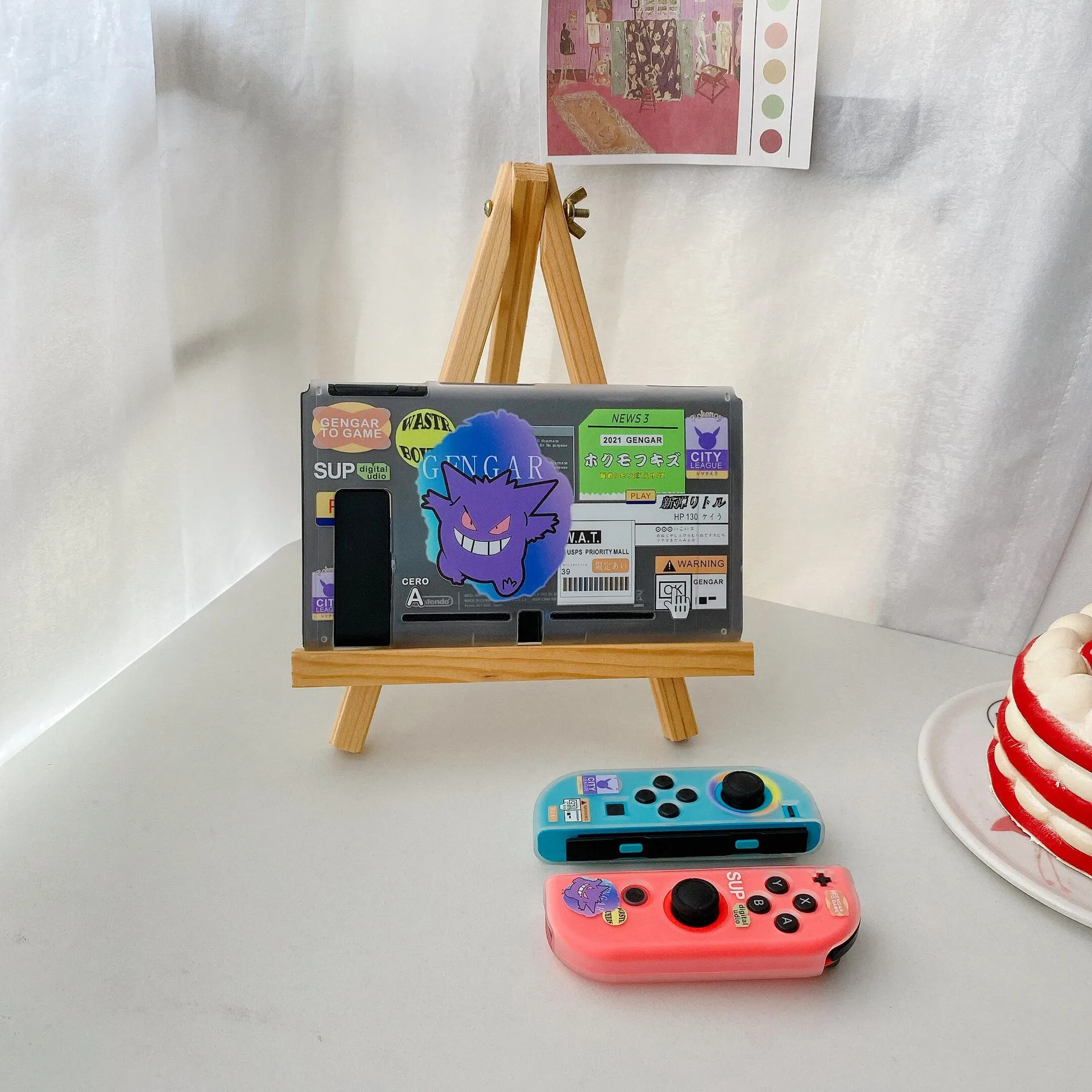 Ghost Theme For Nintendo Switch Frosted Protective Shell NS Split Anti-Fall Silicone Soft Joy-con Cover Game Console Accessories
Ghost Theme For Nintendo Switch Frosted Protective Shell NS Split Anti-Fall Silicone Soft Joy-con Cover Game Console Accessories