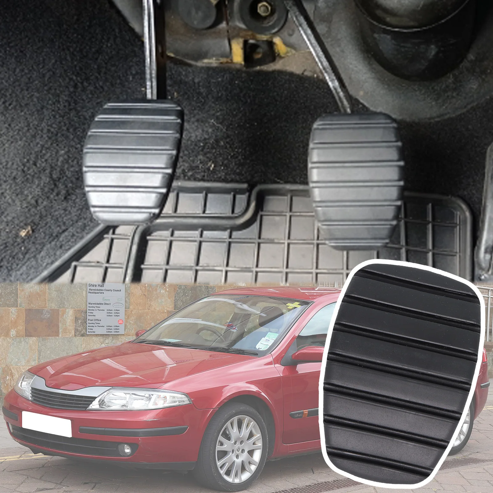 Rubber Brake Clutch Foot Pedal Pad Covers For Renault Laguna 2 X74 X91 2001 2002 2003 2004 2005 2006 2007 2008 2009 2010 - 2015
Rubber Brake Clutch Foot Pedal Pad Covers For Renault Laguna 2 X74 X91 2001 2002 2003 2004 2005 2006 2007 2008 2009 2010 - 2015