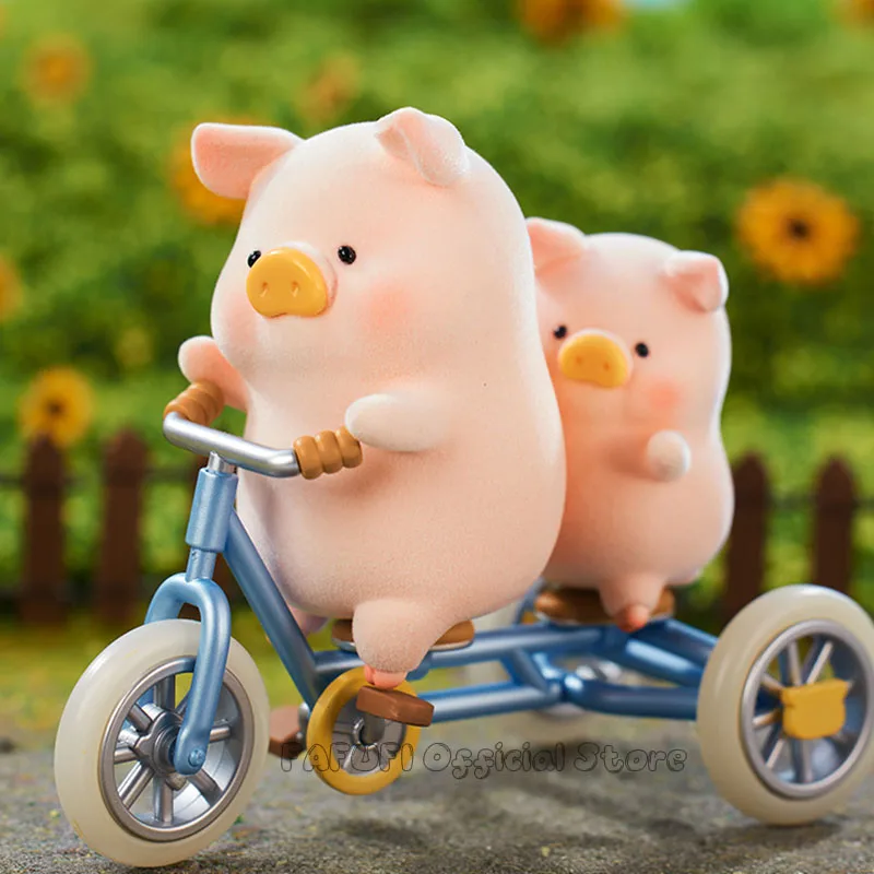 Lulu The Piggy Travel Series орнаменты каваи фигурки домашний декор настольные модели кукол