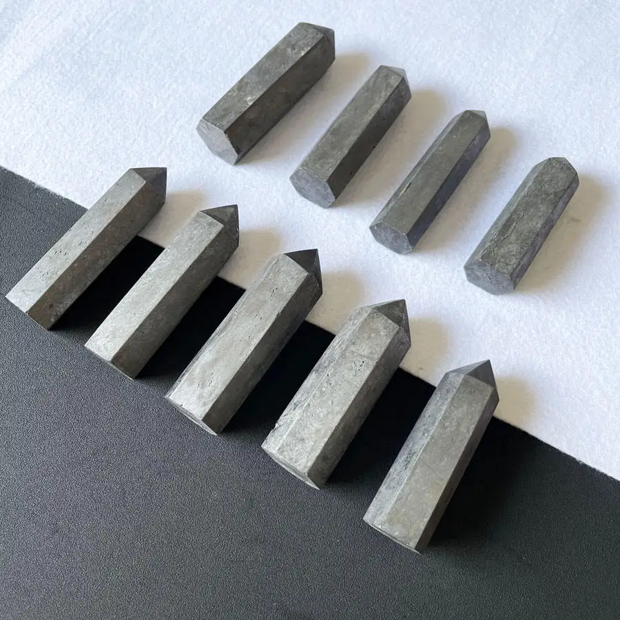 Натуральный шунгитовый камень, обелиск, башня, полированная палочка для украшения дома
Натуральный шунгитовый камень, обелиск, башня, полированная палочка для украшения дома