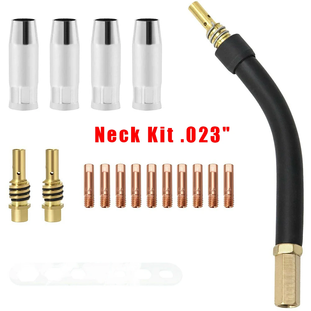New Practical Outdoor Industry Spot Welding Parts Spot Welding Tool Nozzle 17pcs/set Contact Tip Parts Replacements
New Practical Outdoor Industry Spot Welding Parts Spot Welding Tool Nozzle 17pcs/set Contact Tip Parts Replacements