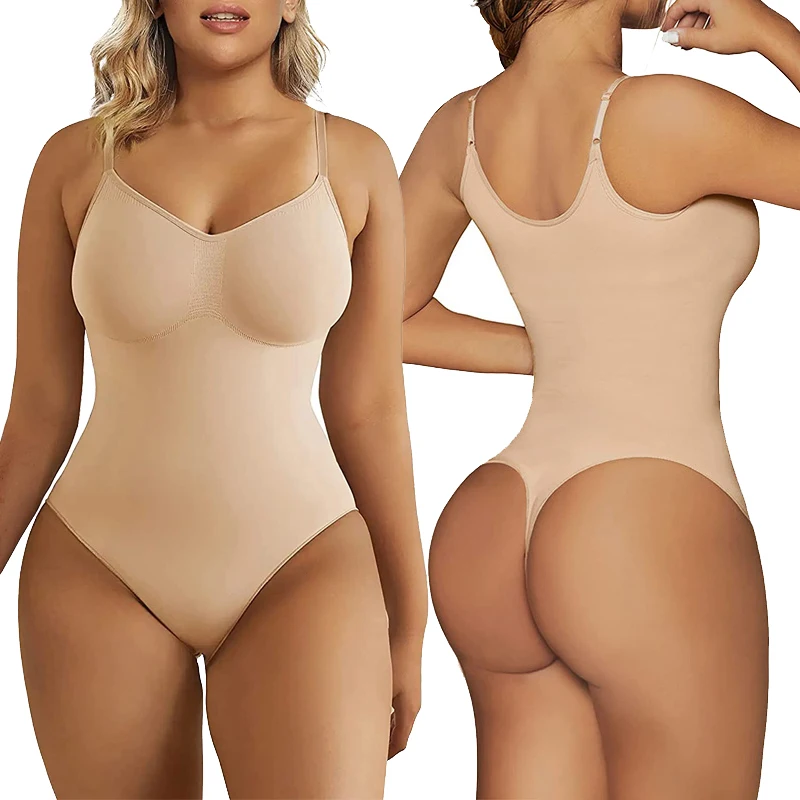 Dreamlikelin Bodysuit for Women Tummy Control Shapewear Seamless Sculpting Thong Body Shaper Tank Top
Dreamlikelin Bodysuit for Women Tummy Control Shapewear Seamless Sculpting Thong Body Shaper Tank Top