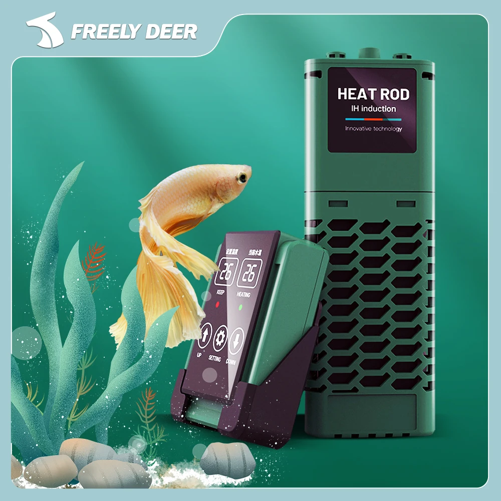 1200W Aquarium Tank Heater Fish Tank Intelligent LED Temperature Display and External Controller Water Tank Submersible Heater
1200W Aquarium Tank Heater Fish Tank Intelligent LED Temperature Display and External Controller Water Tank Submersible Heater