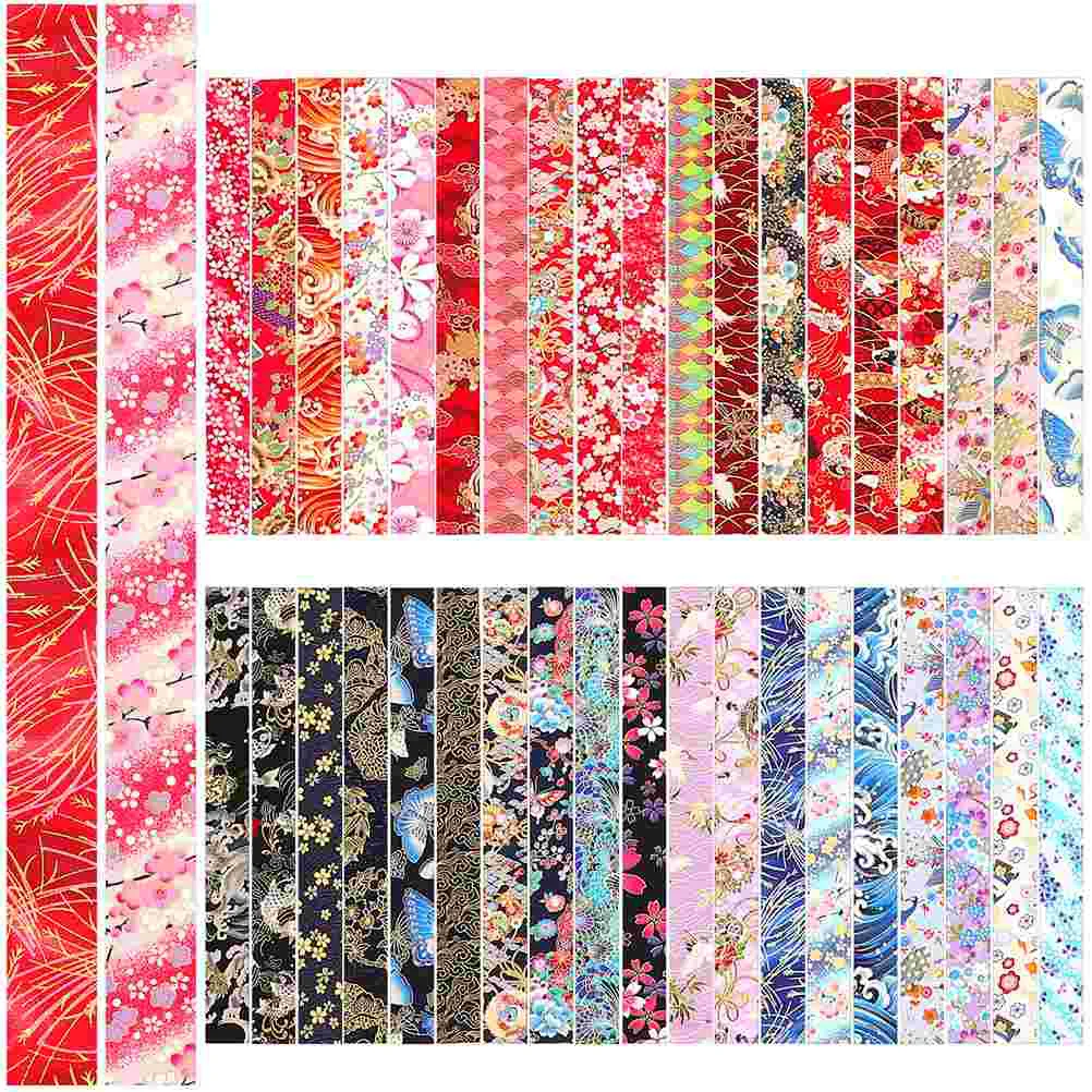 40Pcs Decor Craft Japanese Sewing Quilting Fabric Strips Japanese Fabric Patchwork Cloth for Decorate Friends Home
40Pcs Decor Craft Japanese Sewing Quilting Fabric Strips Japanese Fabric Patchwork Cloth for Decorate Friends Home