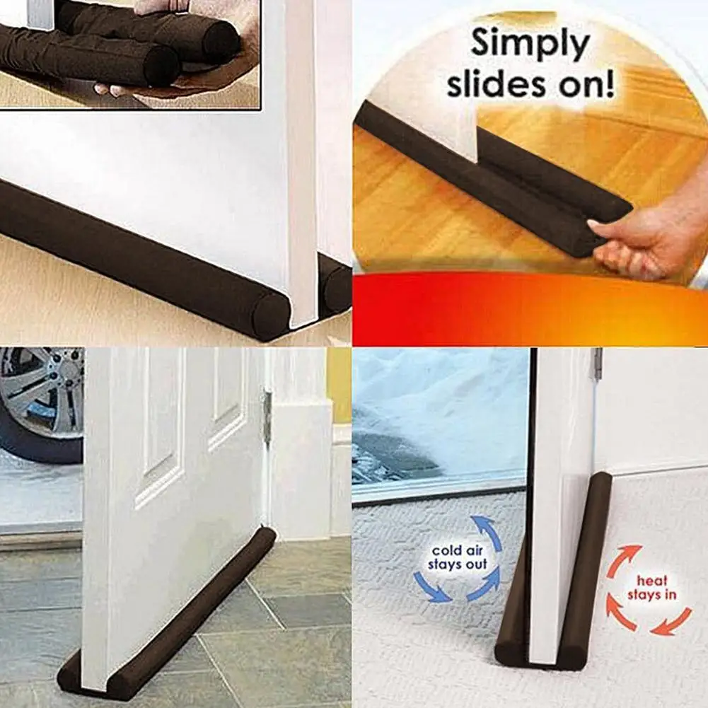 Waterproof Seal Strip Draught Excluder Stopper Door Bottom Guard Double Rubber Seal Dustproof Soundproof Strips Adjustable
Waterproof Seal Strip Draught Excluder Stopper Door Bottom Guard Double Rubber Seal Dustproof Soundproof Strips Adjustable