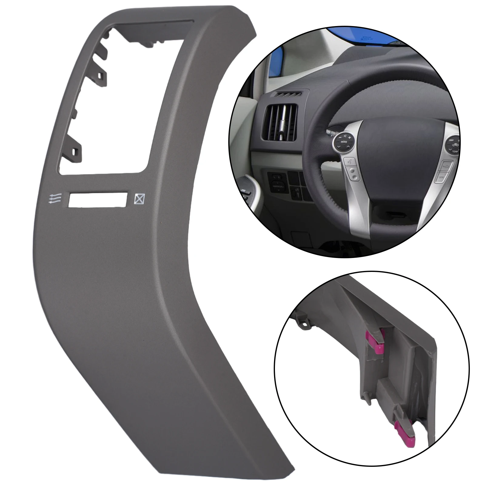 Left Car Air Conditioner Outlet Frame A/C Vents Plate Panel For Toyota For Prius 2004 -2009 Left Side
Left Car Air Conditioner Outlet Frame A/C Vents Plate Panel For Toyota For Prius 2004 -2009 Left Side