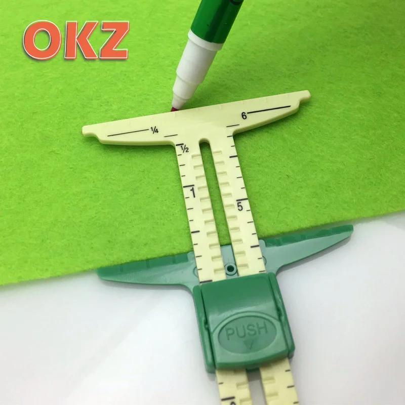 Multifunctional Drawing Ruler Plastic 5-in-1 Patchwork Ruler Sliding Measuring Tool Home Tailoring Ruler Sewing Accessories
Multifunctional Drawing Ruler Plastic 5-in-1 Patchwork Ruler Sliding Measuring Tool Home Tailoring Ruler Sewing Accessories
