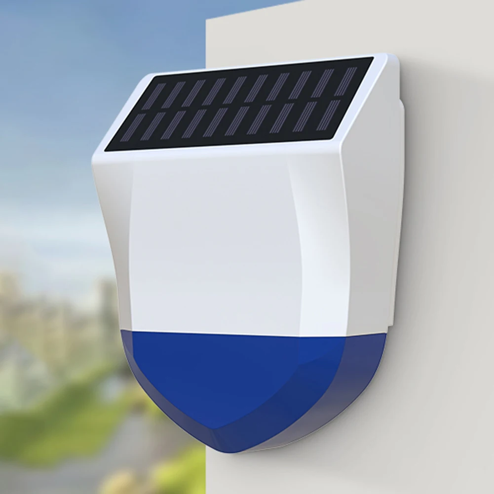 IPX5 Waterproof WiFi Outdoor Siren Home Security Alarm System Outdoor Sound Light Alarm Siren Sensor Bluetooth-compatible
IPX5 Waterproof WiFi Outdoor Siren Home Security Alarm System Outdoor Sound Light Alarm Siren Sensor Bluetooth-compatible