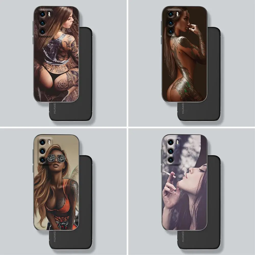 Sexy Smoking Tattoo Girl Phone Case for Huawei P10 P20 P30 P40 P50 P50E P Smart 2021 Pro Lite 5G Plus Soft Silicone Case
Sexy Smoking Tattoo Girl Phone Case for Huawei P10 P20 P30 P40 P50 P50E P Smart 2021 Pro Lite 5G Plus Soft Silicone Case