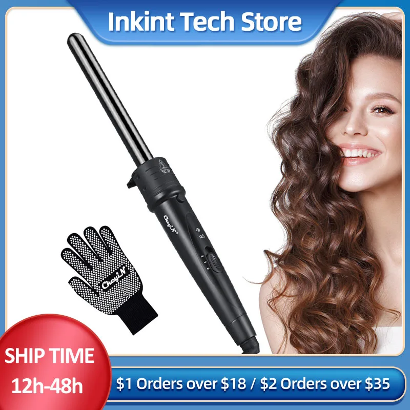 CkeyiN Professional Hair Curling Iron Hair Waver Pear Flower Cone Electric Hair Curler Roller Curling Wand Ceramic Styling Tools
CkeyiN Professional Hair Curling Iron Hair Waver Pear Flower Cone Electric Hair Curler Roller Curling Wand Ceramic Styling Tools