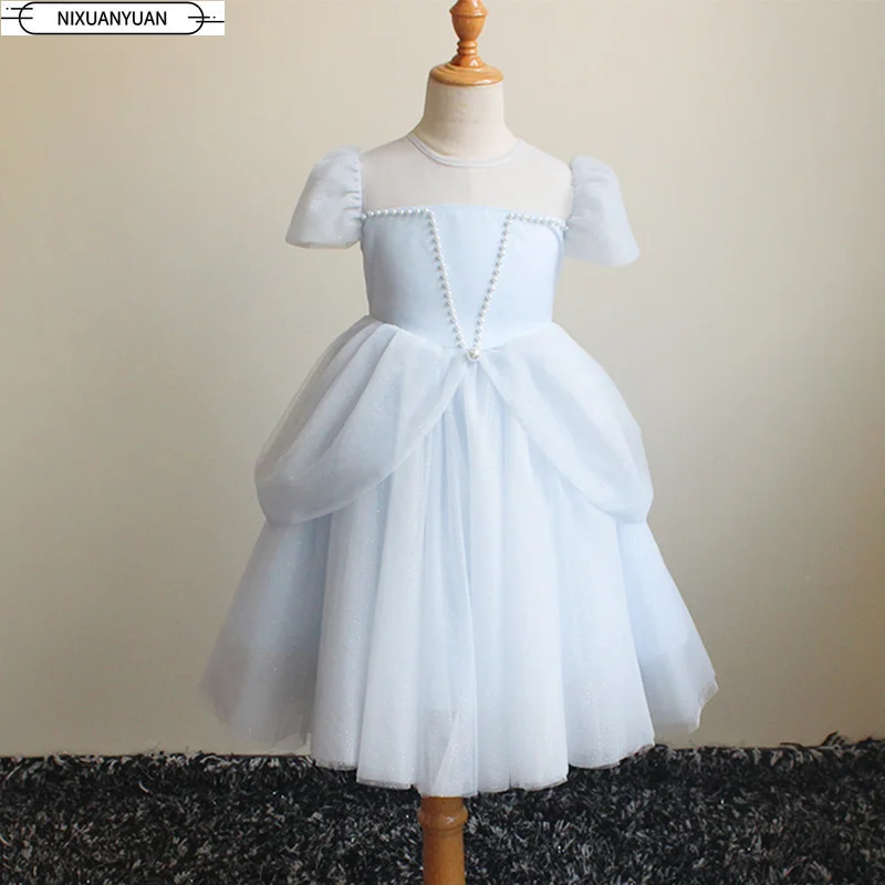 Birthday Baby Dress Costumes Flower Embroidery Princess Party Wedding Dress for Baby White First Communion Dress
Birthday Baby Dress Costumes Flower Embroidery Princess Party Wedding Dress for Baby White First Communion Dress