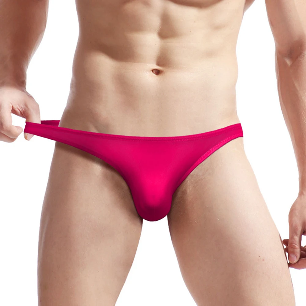 Ice Silk Briefs Men Underwear Bulge Pouch Underpant Elastic Lingerie Skin Friendly Soft Sleep Bottoms Panties Gay G-String Thong
Ice Silk Briefs Men Underwear Bulge Pouch Underpant Elastic Lingerie Skin Friendly Soft Sleep Bottoms Panties Gay G-String Thong