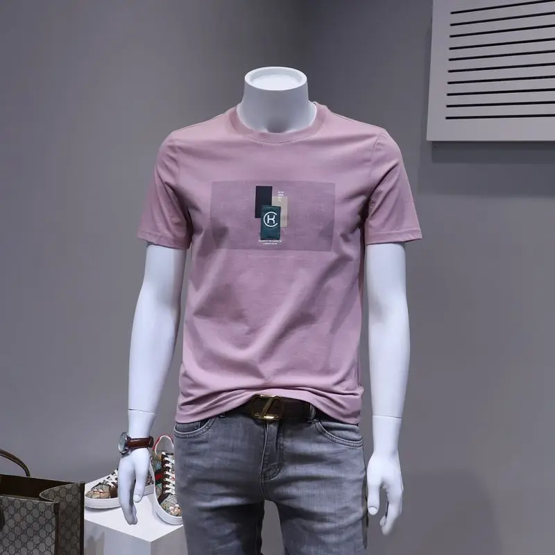 Fashion O-Neck Short Sleeve Loose Printed T-Shirt Men's Clothing 2023 Summer New Oversized Casual Pullovers Korean Tee Shirt
Fashion O-Neck Short Sleeve Loose Printed T-Shirt Men's Clothing 2023 Summer New Oversized Casual Pullovers Korean Tee Shirt