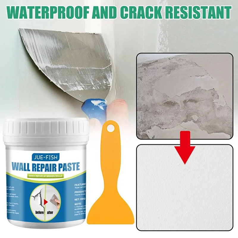 Wall repair paste Wall Repair Paste Household Wall Crack Repair Paste Drywall Repair Kit Wall Graffiti Paint Peeling Crack
Wall repair paste Wall Repair Paste Household Wall Crack Repair Paste Drywall Repair Kit Wall Graffiti Paint Peeling Crack
