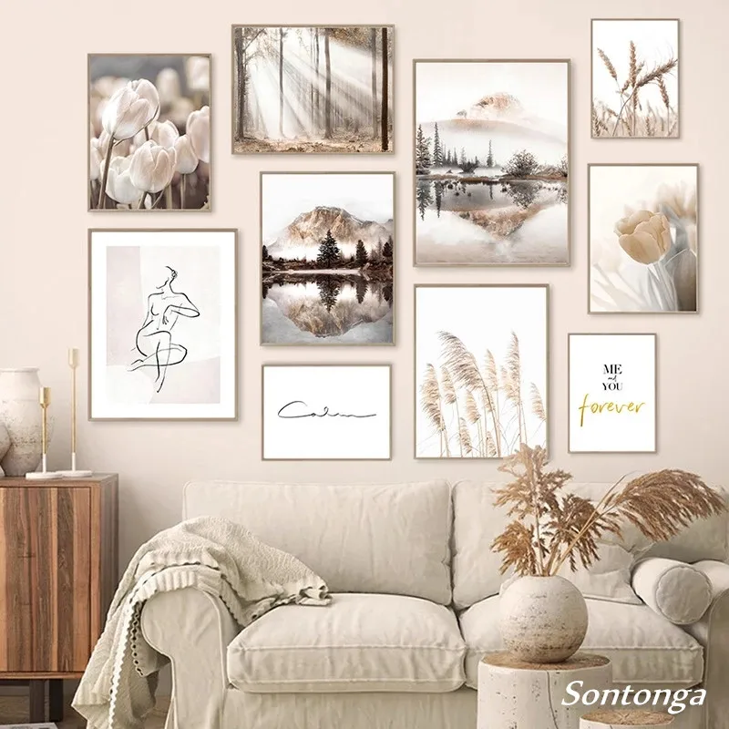 Nature Scenery Wall Art Canvas Painting Flower Grass Sunshine Fog Landscape Picture Home Decor Poster and Print for Living Room
Nature Scenery Wall Art Canvas Painting Flower Grass Sunshine Fog Landscape Picture Home Decor Poster and Print for Living Room