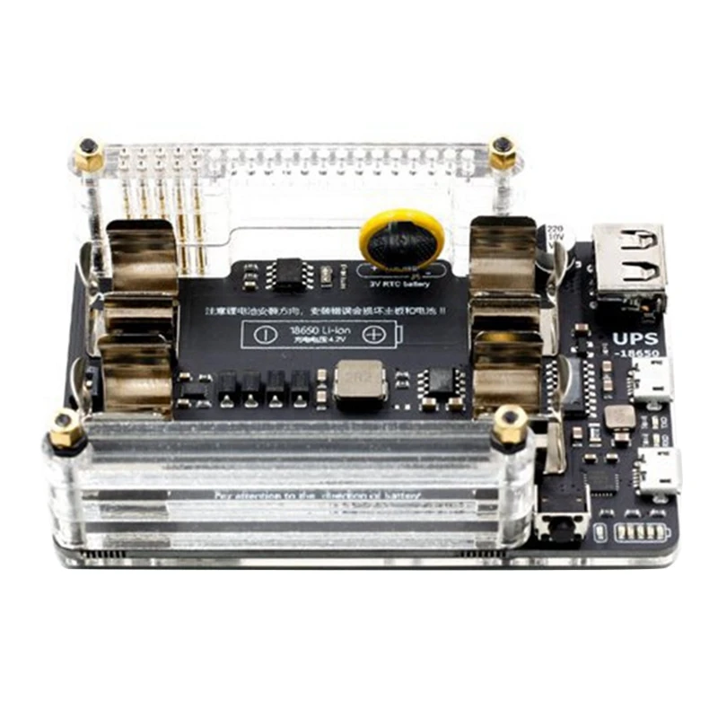 Плата расширения для источника питания Raspberry Pi Ups с измерением Rtc, с последовательным портом на выходе 5 В, для Raspberry Pi 4B 3B + 3B
Плата расширения для источника питания Raspberry Pi Ups с измерением Rtc, с последовательным портом на выходе 5 В, для Raspberry Pi 4B 3B + 3B