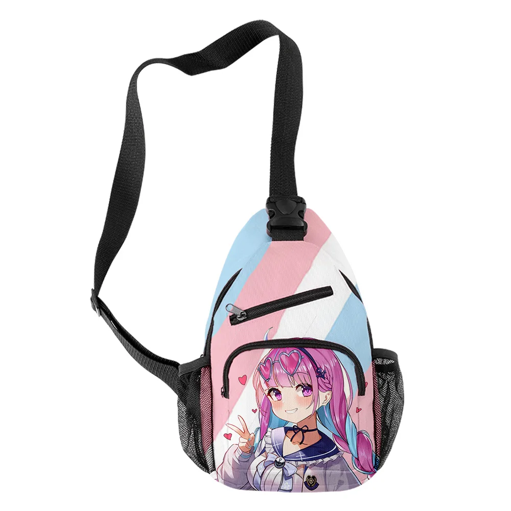 Creative HOLOLIVE minato aqua Crossbody Chest Bags Oxford Waterproof Boys/Girls Sports Travel Bag 3D Print Fashion Shoulder Bags
Creative HOLOLIVE minato aqua Crossbody Chest Bags Oxford Waterproof Boys/Girls Sports Travel Bag 3D Print Fashion Shoulder Bags