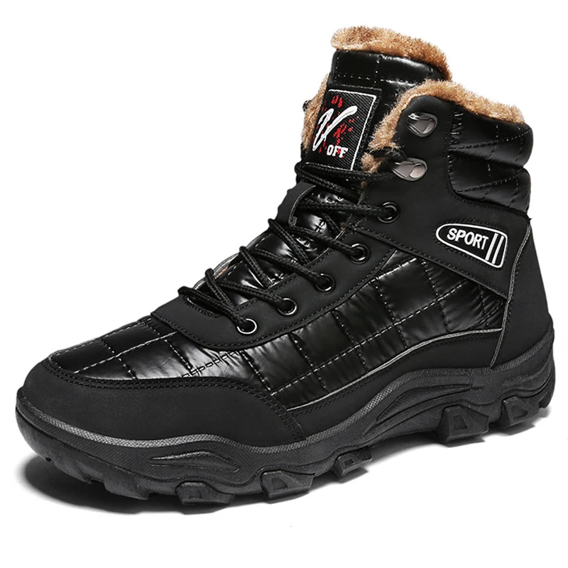 2023 New Men's Plush Warm Snow Boots Waterproof Winter Boots Outdoor Hiking Shoes Men's Sneakers Wear-resisting Male Ankle Boots
2023 New Men's Plush Warm Snow Boots Waterproof Winter Boots Outdoor Hiking Shoes Men's Sneakers Wear-resisting Male Ankle Boots