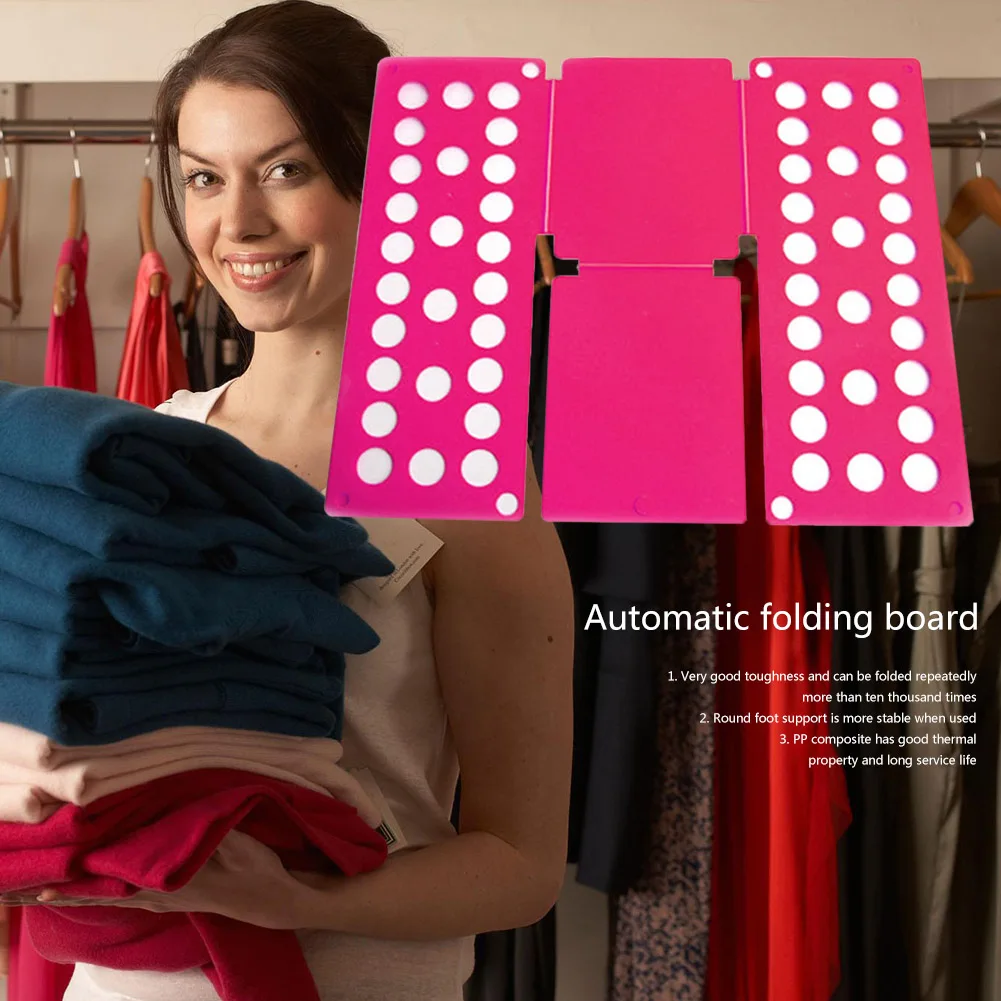 Clothes Folding Board Clothes Adjustable Plastic Cloth Holder T-Shirt Folder Laundry Lightweight Rack Wardrobe Storage Tool
Clothes Folding Board Clothes Adjustable Plastic Cloth Holder T-Shirt Folder Laundry Lightweight Rack Wardrobe Storage Tool