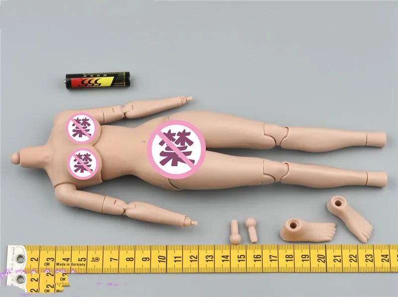 1/6 Scale GD97001 12''Female Body with Feet Types for 1/6 Girls Head 
1/6 Scale GD97001 12''Female Body with Feet Types for 1/6 Girls Head