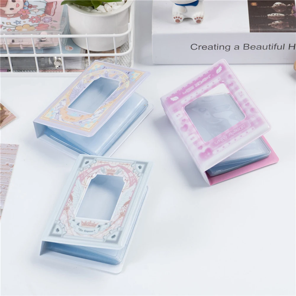 Cartoon Photo Album Photocard Holder Star Chasing Gallery Storage Collection Book Abstract Sweet INS Hollow Photo Album
Cartoon Photo Album Photocard Holder Star Chasing Gallery Storage Collection Book Abstract Sweet INS Hollow Photo Album